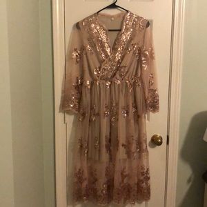 Formal Sequined Aphrodite dress